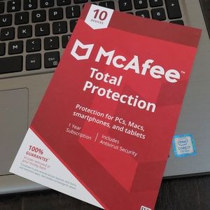 McAfee Virus Protection (Total Protection) 10 Devi